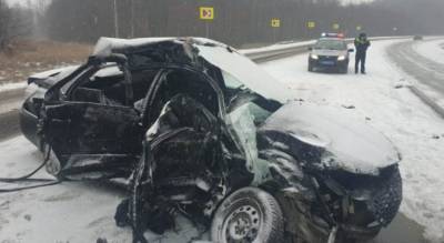 В Моргаушском районе разбился пассажир легковушки, которая выехала на встречу фуре - pg21.ru - респ. Чувашия - район Моргаушский