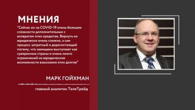 Марк Гойхман - Доля просрочки по выданным Россией госкредитам может достичь 25% - delovoe.tv - Россия - Украина - Белоруссия - Венесуэла
