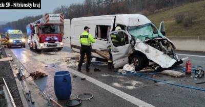 Погибла женщина: в Словакии автобус с украинцами попал в аварию - focus.ua - Украина - Словакия