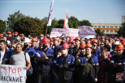 Забастовавшего рабочего «Беларуськалия» вывезли с территории шахты - naviny.by