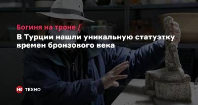 Богиня на троне. В Турции нашли уникальную статуэтку времен бронзового века - nv.ua - Турция