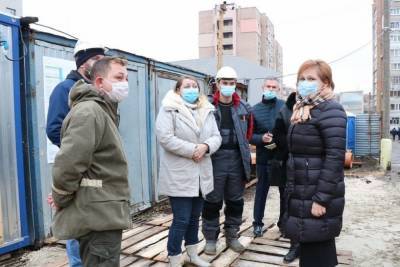 Елена Сорокина - Сорокина проверила возведение пристройки к детсаду № 10 в Рязани - rzn.mk.ru - Рязань