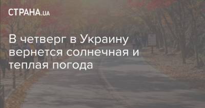 Наталья Диденко - В четверг в Украину вернется солнечная и теплая погода - strana.ua - Украина - Киев - Крым