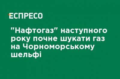 Нафтогаз в следующем году начнет искать газ на Черноморском шельфе - ru.espreso.tv - Украина - Турция - Румыния - Болгария