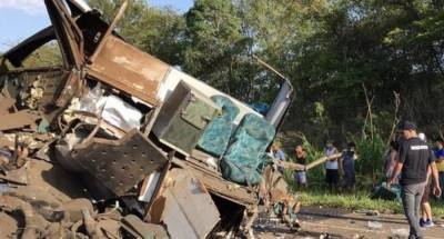 В Бразилии 37 человек погибли в ДТП автобуса и грузовика — фото - narodna-pravda.ua - Украина - Бразилия - штат Сан-Паулу
