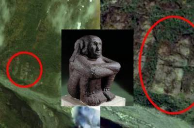Скотт Уоринг - В Южной Америке нашли гигантскую фигуру "ацтека-пришельца". ВИДЕО - from-ua.com - Украина