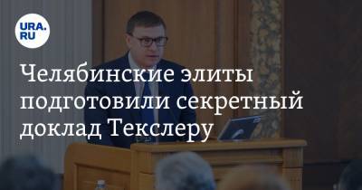 Алексей Текслер - Челябинские элиты подготовили секретный доклад Текслеру - ura.news - Россия - Челябинская обл.