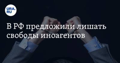 Андрей Климов - В РФ предложили лишать свободы иноагентов - ura.news - Россия