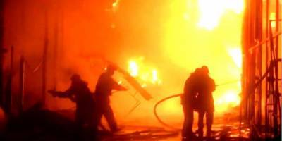 На рынке Барабашово в Харькове произошел масштабный пожар — видео - nv.ua - Харьков