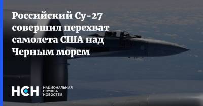 Российский Су-27 совершил перехват самолета США над Черным морем - nsn.fm - Россия - США - Черное Море