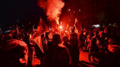 Варшава: протесты против закона об абортах - ru.euronews.com - Франция - Польша - Испания - Варшава