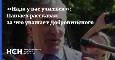 Михаил Ефремов - Александр Добровинский - Эльман Пашаев - «Надо у вас учиться»: Пашаев рассказал, за что уважает Добровинского - nsn.fm