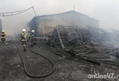 Спасатели локализовали пожар на лакокрасочном заводе в Буяницах - online47.ru - район Волосовский