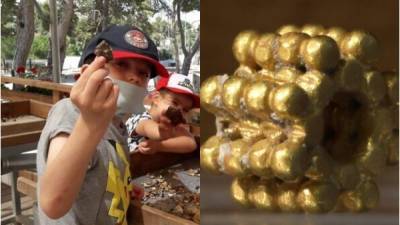 В Иерусалиме 9-летний мальчик нашел золотое украшение: ему 3 тысячи лет - news.24tv.ua - Иерусалим - Иерусалим