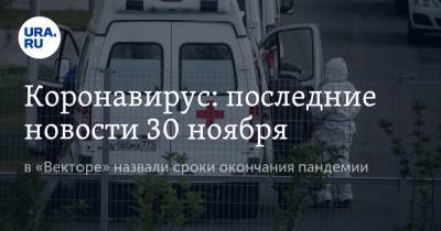 Коронавирус: последние новости 30 ноября. Вирусолог предупредил о бессимптомном поражении легких, в «Векторе» назвали сроки окончания пандемии - ura.news - Россия - Китай - США - Бразилия - Индия - Ухань