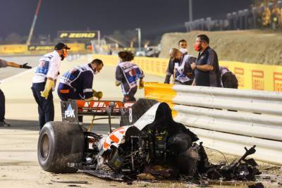 Ромен Грожан - Марценко – про аварию Грожана: "Чудо, что он вышел из такой аварии практически без травм" - sport.ru - Бахрейн