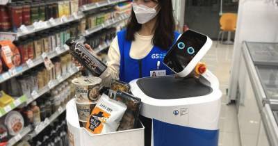 Бесконтактная доставка: LG тестирует сервис, состоящий из роботов - focus.ua - Сеул