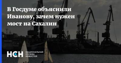 Сергей Иванов - Николай Харитонов - В Госдуме объяснили Иванову, зачем нужен мост на Сахалин - nsn.fm - Сахалин - Строительство