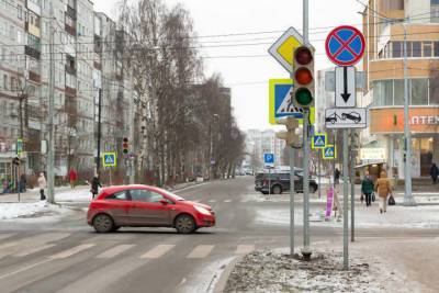 В Архангельске появится светофор на перекрёстке Логинова–Новгородский - chel.mk.ru - Архангельск