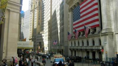 Индекс Dow Jones продолжил расти на фоне выборов в США - riafan.ru - США - Нью-Йорк - county Jones