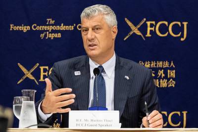 Хашим Тачи - Президент непризнанного Косово подал в отставку - znak.com - Косово - Гаага - Приштина