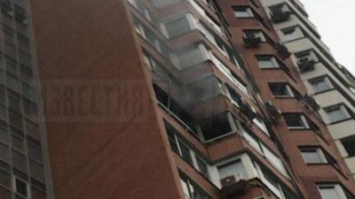 Как скутер чуть не уничтожил пол-этажа многоквартирного дома в Москве - 5-tv.ru - Москва