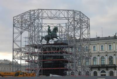 Николай I (I) - Памятник Николаю I в Петербурге отреставрируют к 2021 году - online47.ru - Санкт-Петербург
