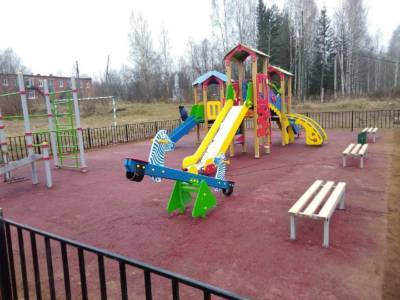 В Глазовском районе поставили новую спортивно-игровую площадку - gorodglazov.com - Удмуртия