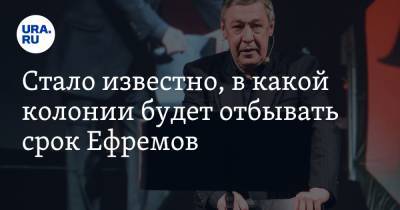 Михаил Ефремов - Сергей Захаров - Стало известно, в какой колонии будет отбывать срок Ефремов - ura.news - Москва - Белгородская обл.