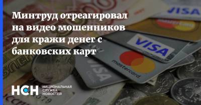 Минтруд отреагировал на видео мошенников для кражи денег с банковских карт - nsn.fm - Россия