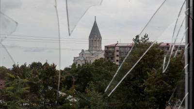 Ильхам Алиев - Арцрун Ованнисян - Минобороны Армении опровергло заявление Алиева о взятии города Шуши в Карабахе - 5-tv.ru - Армения - Азербайджан - Нагорно-Карабахская - Шуши