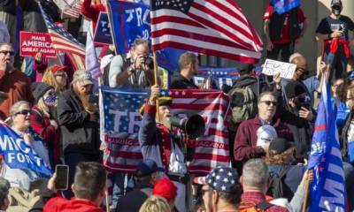 Трамп - Сторонники Трампа проводят протесты сразу в нескольких штатах США - Cursorinfo: главные новости Израиля - cursorinfo.co.il - США - Израиль - шт.Флорида - шт. Мичиган - Тампа