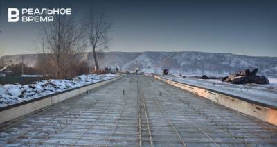 В Нижнекамске при реконструкции дамбы укладывают дорогу из морозостойкого бетона - realnoevremya.ru - Нижнекамск - Татарстан