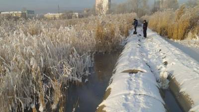 Рукотворное чудо: общественники нашли в Челябинске озеро, не сдающееся льду из-за канализационных стоков - newdaynews.ru - Россия - Челябинск