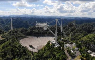 В Пуэрто-Рико рухнул гигантский телескоп Аресибо - korrespondent.net - Пуэрто-Рико