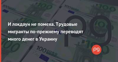 И локдаун не помеха. Трудовые мигранты по-прежнему переводят много денег в Украину - thepage.ua - Украина