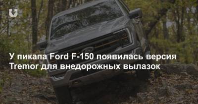 У пикапа Ford F-150 появилась версия Tremor для внедорожных вылазок - news.tut.by