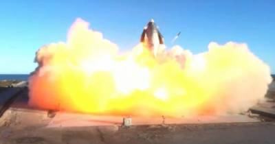 Илон Маск - Взрывной успех. Корабль Маска Starship достиг новой высоты, но разбился при посадке (видео) - focus.ua