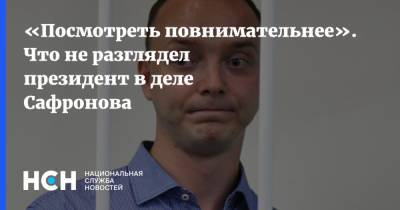 Владимир Путин - Ева Меркачева - Иван Сафронов - «Посмотреть повнимательнее». Что не разглядел президент в деле Сафронова - nsn.fm