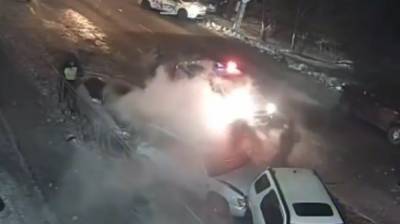 Mark Ii II (Ii) - ФАН публикует видео массовой аварии, которую устроил пьяный водитель в Приморье - riafan.ru - Приморье край - Владивосток - Уссурийск