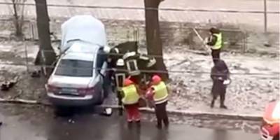 Пробка в сторону центра: на проспекте Победы в Киеве произошло ДТП с пострадавшими - nv.ua - Киев