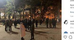Инал Джабиев - Пользователи соцсети раскритиковали государственные СМИ за молчание об акции в Цхинвале - kavkaz-uzel.eu - респ. Южная Осетия - Цхинвал