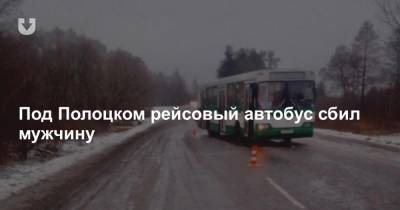 Под Полоцком рейсовый автобус сбил мужчину - news.tut.by - район Полоцкий - Полоцк