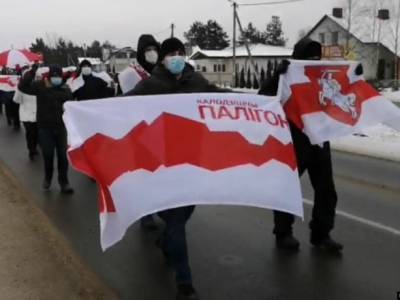 В городах Беларуси продолжаются акции протеста - unn.com.ua - Киев - Белоруссия - Минск - район Смолевичский