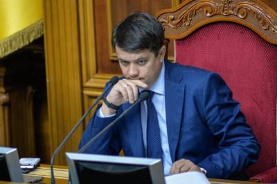 Дмитрий Разумков - Ярослав Железняк - Разумков соберет глав фракций на срочное совещание из-за повестки дня на предстоящую неделю - newsone.ua
