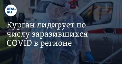 Курган лидирует по числу заразившихся COVID в регионе - ura.news - Курганская обл. - Шадринск