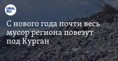 С нового года почти весь мусор региона повезут под Курган - ura.news - Курганская обл. - Шадринск