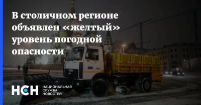 В столичном регионе объявлен «желтый» уровень погодной опасности - nsn.fm - Москва - Московская обл.