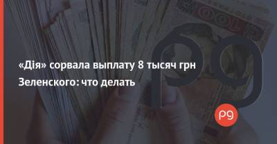 Денис Шмыгаль - «Дія» сорвала выплату 8 тысяч грн Зеленского: что делать - thepage.ua