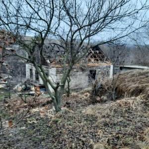 В селе Бабурка спасатели тушили пожар в частном доме. Фотофакт - reporter-ua.com - Запорожская обл. - Запорожье